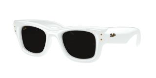 Óculos de sol Ray Ban 0RB4940 WAYFARER PUFFER Branco Quadrada - 1