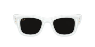 Óculos de sol Ray Ban 0RB4940 WAYFARER PUFFER Branco Quadrada - 2