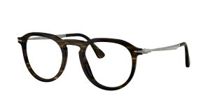 Óculos graduados Persol 0PO3387V Preto Retangular - 1
