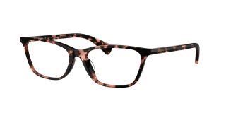 Óculos graduados Ralph Lauren 0RA7187U Rosa/Vermelho-Púrpura Retangular - 1