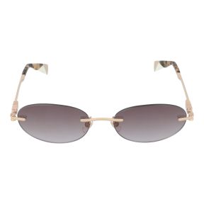 Óculos de sol Furla SFUB29 Dourados Ovalada - 2