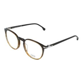 Óculos graduados Lozza VL4407 Castanho Redonda - 1