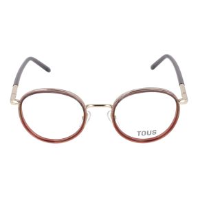 Óculos graduados Tous VTO487V Castanho Redonda - 2
