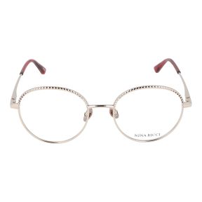 Óculos graduados Nina Ricci VNR450 Dourados Redonda - 2