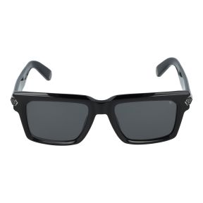 Óculos de sol PHILIPP_PLEIN SPP181M PLEIN EMPIRE Preto Quadrada - 2