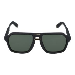 Óculos de sol PHILIPP_PLEIN SPP203M PLEIN CONTEMPORARY Preto Quadrada - 2