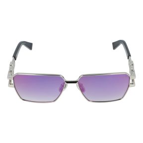 Óculos de sol PHILIPP_PLEIN SPP210M PLEIN ICON EDGE Prateados Retangular - 2