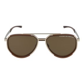 Óculos de sol Porsche Design P8994 Castanho Aviador - 2