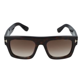 Óculos de sol Tom Ford FT0711 FAUSTO Castanho Quadrada - 2