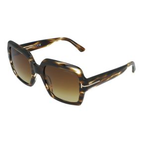 Óculos de sol Tom Ford FT1082 KAYA Castanho Quadrada - 1