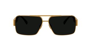 Óculos de sol Versace 0VE2290 Dourados Retangular - 2