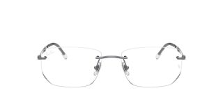 Óculos graduados Ray Ban 0RX3768V Prateados Quadrada - 2