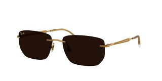 Óculos de sol Ray Ban 0RB3768 Castanho Quadrada - 1