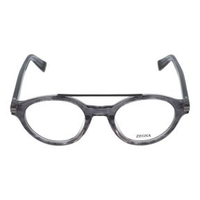 Óculos graduados Ermenegildo Zegna EZ5327 Cinzento Redonda - 2