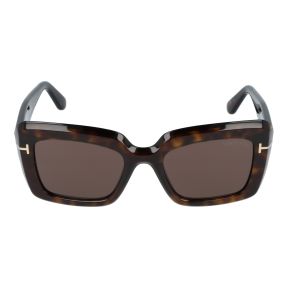 Óculos de sol Tom Ford FT1318 LEILA-02 Castanho Retangular - 2