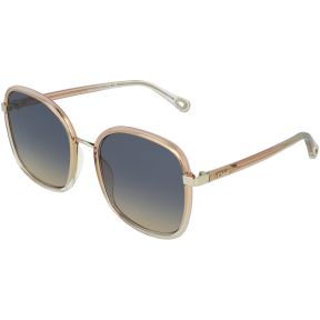 Óculos de sol Chloé CH0031S Rosa/Vermelho-Púrpura Quadrada - 1