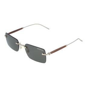 Óculos de sol Montblanc MB0453S ONE SHOT Dourados Retangular - 1