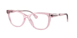 Óculos graduados Ralph Lauren 0RA7189U Rosa/Vermelho-Púrpura Redonda - 1