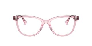 Óculos graduados Ralph Lauren 0RA7189U Rosa/Vermelho-Púrpura Redonda - 2