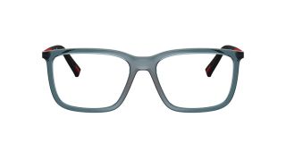 Óculos graduados Prada 0PS 01SV Preto Retangular - 2