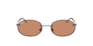 Óculos de sol Ray Ban 0RB3767 Prateados Ovalada - 2