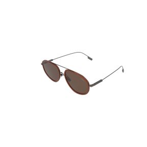 Óculos de sol Ermenegildo Zegna EZ0305 Castanho Aviador - 1