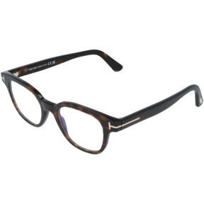 Óculos graduados Tom Ford FT6130-B Castanho Quadrada - 1