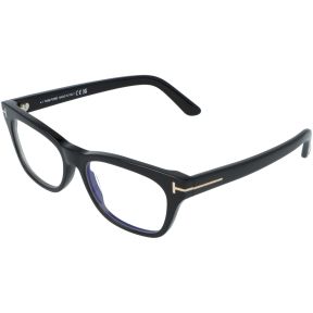 Óculos graduados Tom Ford FT6131-B Preto Retangular - 1