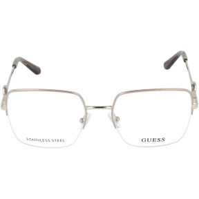 Óculos graduados Guess GU50347 Beige Quadrada - 2