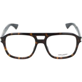 Óculos graduados Yves Saint Laurent SL 881 OPT Castanho Quadrada - 2