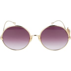 Óculos de sol Chloé CH0372S Dourados Redonda - 2