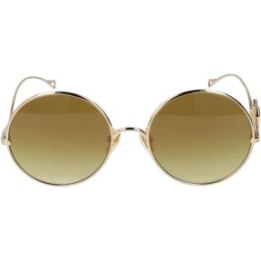 Óculos de sol Chloé CH0372S Dourados Redonda - 2