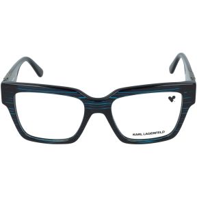 Óculos graduados Karl Lagerfeld KL6196 Azul Retangular - 2