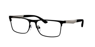 Óculos graduados Emporio Armani 0EA1183 Preto Retangular - 1