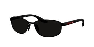 Óculos de sol Prada 0PS B53S Preto Ovalada - 1