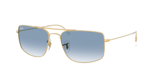 Óculos de sol Ray Ban 0RB3779 Dourados Quadrada - 1