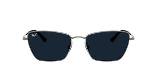 Óculos de sol Ray Ban 0RB3783 Prateados Retangular - 2