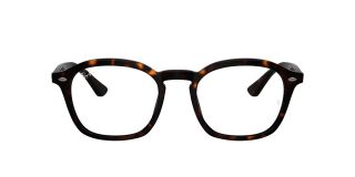 Óculos graduados Ray Ban 0RX5451 Castanho Quadrada - 2