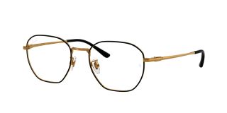Óculos graduados Ray Ban 0RX8777D Preto Tamanho: 53X19
