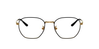 Óculos graduados Ray Ban 0RX8777D Preto Quadrada - 2