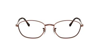 Óculos graduados Ray Ban 0RX3749V Dourados Quadrada - 2