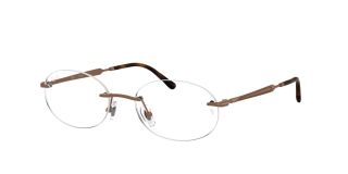 Óculos graduados Ray Ban 0RX3767V Rosa/Vermelho-Púrpura Ovalada - 1