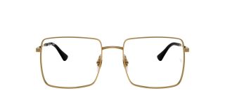 Óculos graduados Ray Ban 0RX6553 Dourados Quadrada - 2