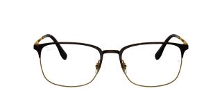 Óculos graduados Ray Ban 0RX6494 Preto Retangular - 2