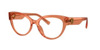 Óculos graduados D&G 0DG3440 Rosa/Vermelho-Púrpura Borboleta - 1