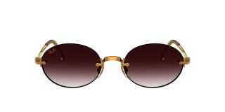 Óculos de sol Ray Ban 0RB3929 Dourados Ovalada - 2