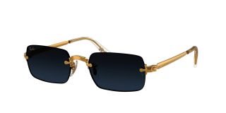Óculos de sol Ray Ban 0RB3928 Dourados Retangular - 1