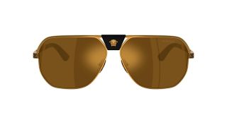 Óculos de sol Versace 0VE2294 Dourados Quadrada - 2