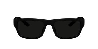 Óculos de sol Emporio Armani 0EA4267U Preto Retangular - 2