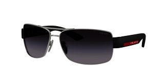 Óculos de sol Prada 0PS B52S Prateados Quadrada - 1